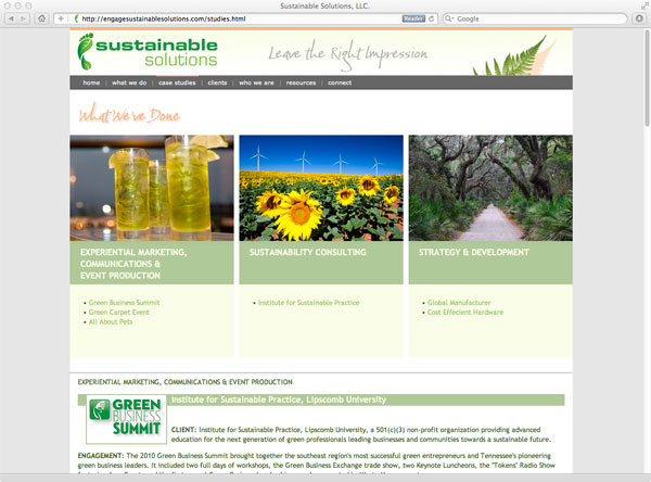 Sustainable Solutions